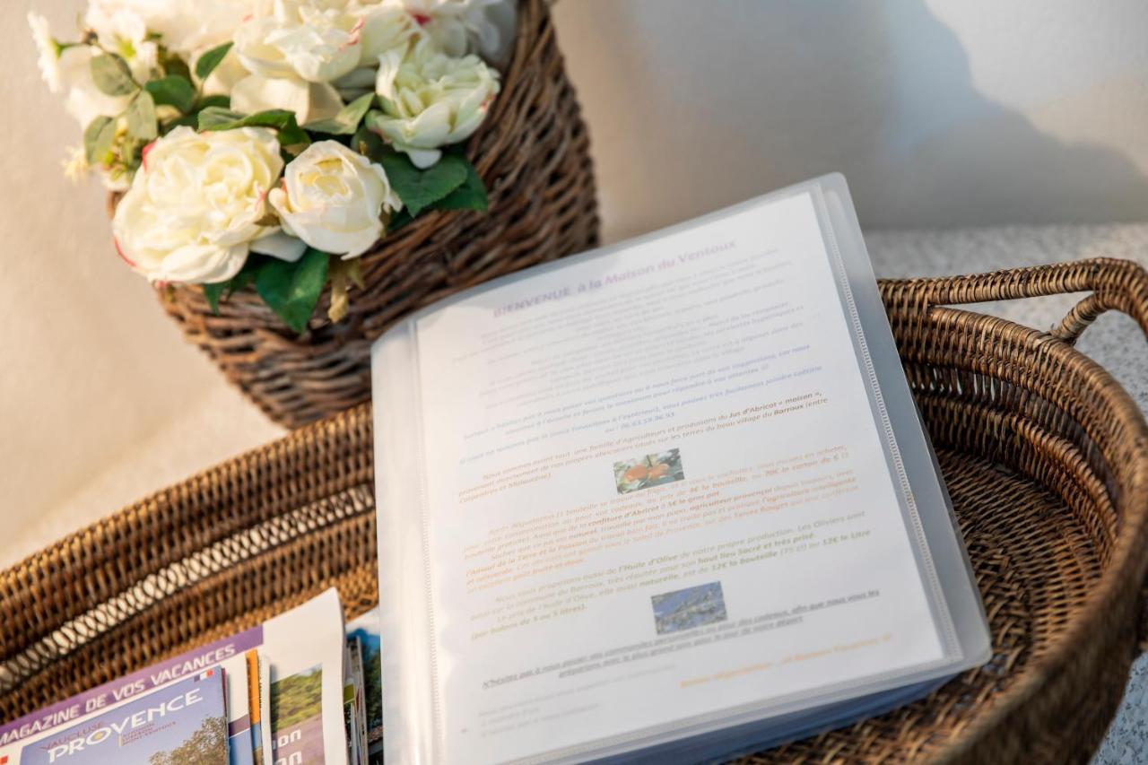 Portail Du Ventoux Central Luxe Jardin Linge Fourni มาโลแซน ภายนอก รูปภาพ